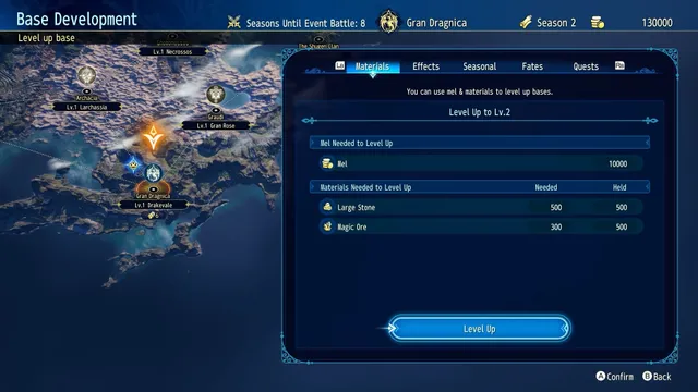 BRIGANDINE ABYSS Stronghold Upgrades Guide — Materials & Base Growth
