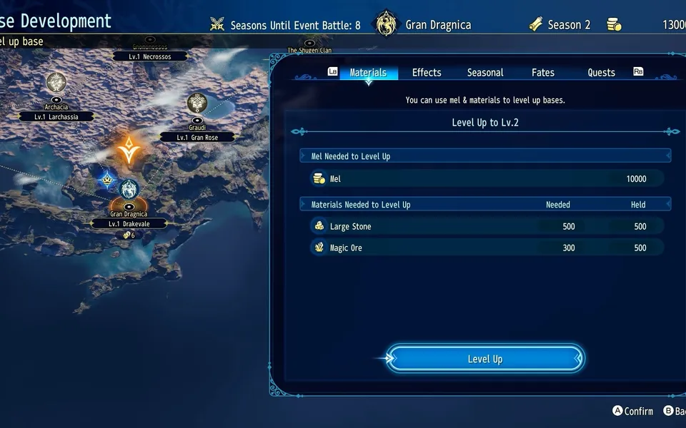 BRIGANDINE ABYSS Stronghold Upgrades Guide — Materials & Base Growth